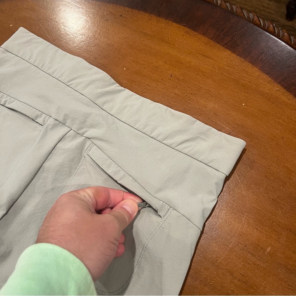 Athleta Wander Stash Mid-Rise Skinny Pant Cliff Hanger Size 6 Stretch Nylon - Picture 15 of 16
